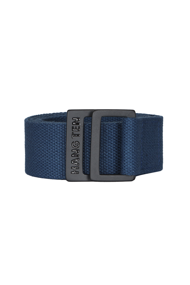 Cinturón azul de tela - Hang Ten