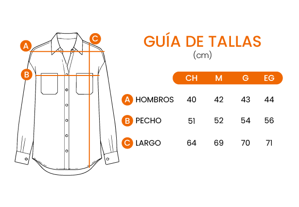 Guía de tallas