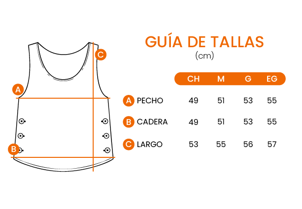 Guía de tallas