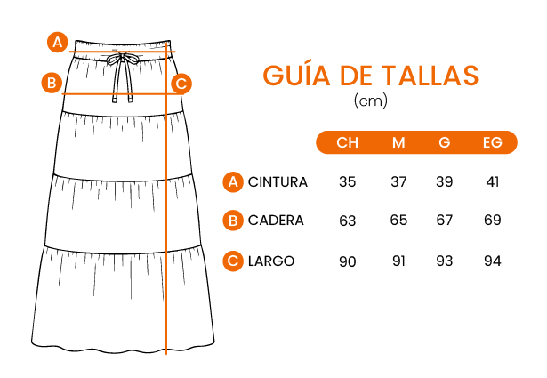 Guía de tallas