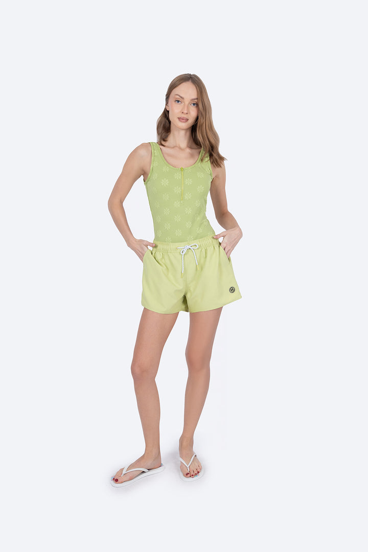 Short de playa verde water reactive - Hang Ten