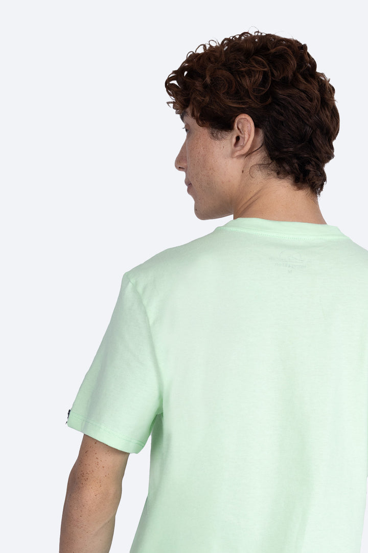 T-shirt verde "Surf Team" - Hang Ten 