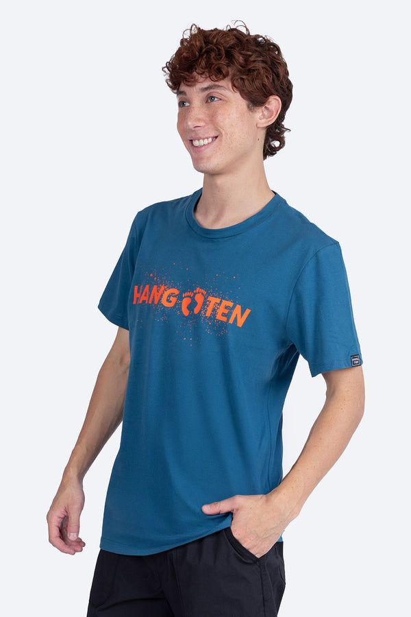 T-shirt turquesa "Hang Ten" - Hang Ten 