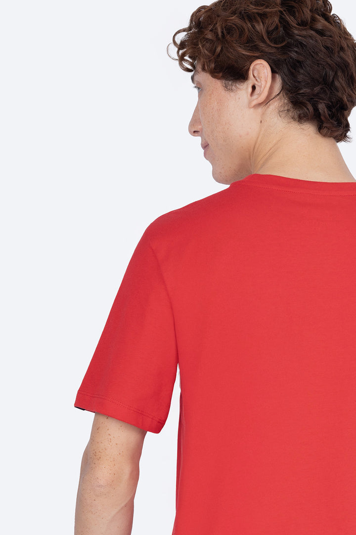 T-shirt roja "HTEN"  - Hang Ten 
