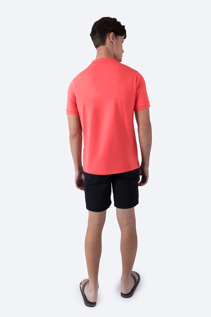 Polo piqué coral neón new - Hang Ten 