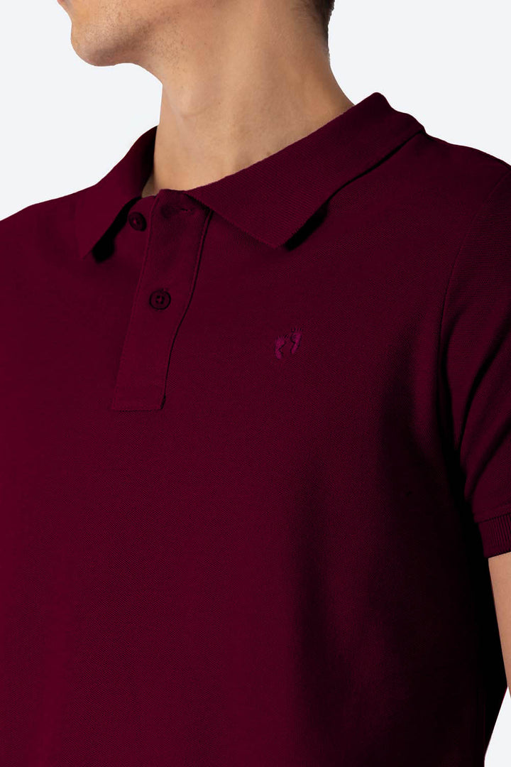 Polo piqué vino new  - Hang Ten 