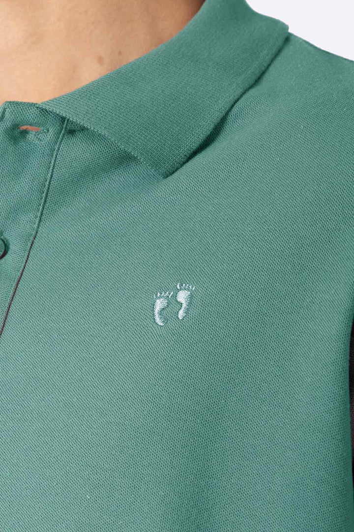 Polo piqué verde claro new  - Hang Ten 