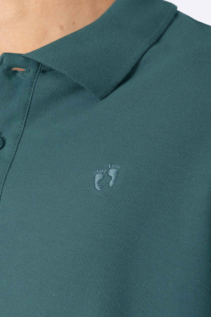 Polo piqué verde new  - Hang Ten 