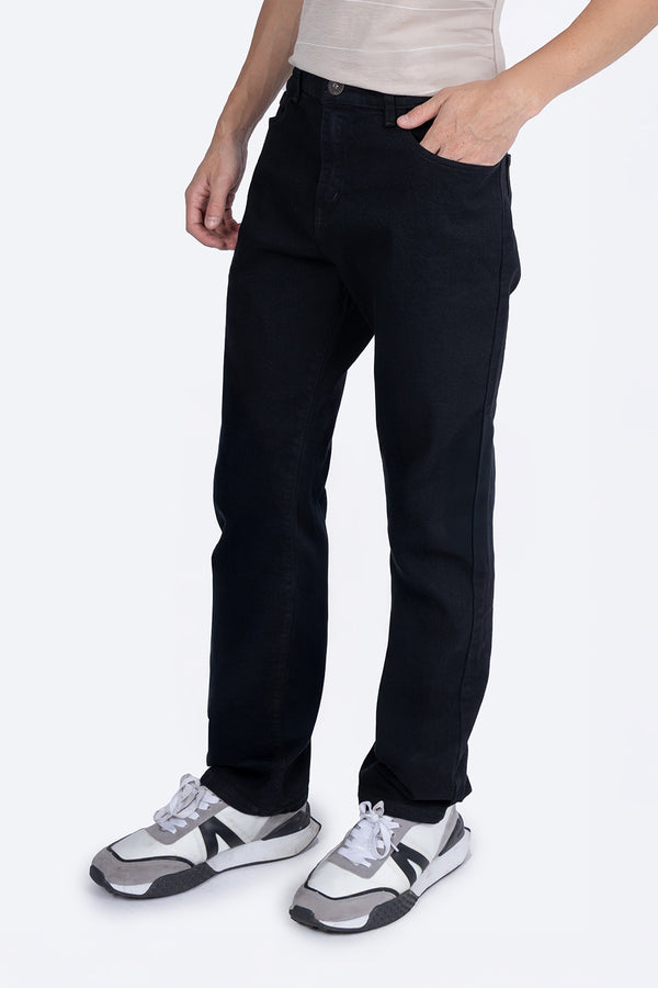 Jeans straight negro - Hang Ten