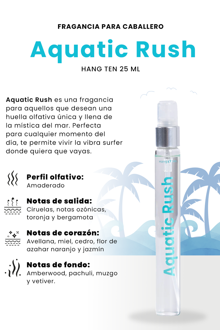 Perfume aquatic rush  25ml - Hang Ten 