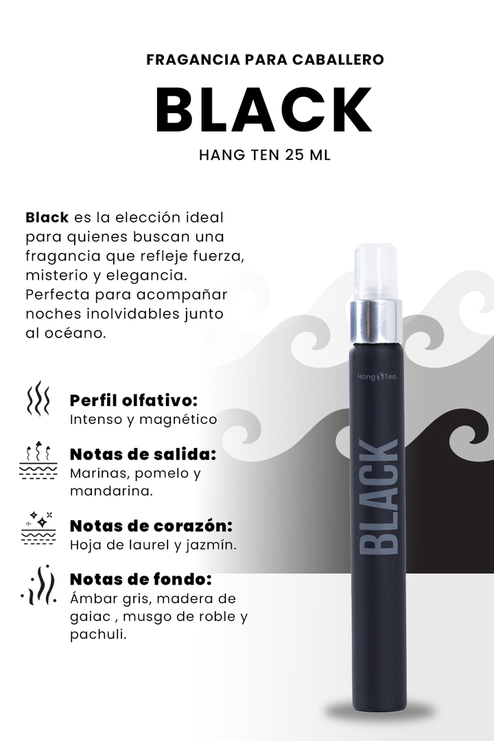 Perfume black 25ml - Hang Ten