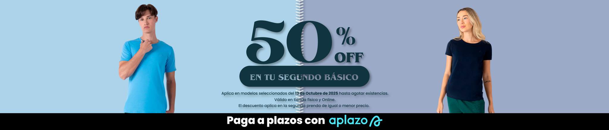 Polos hombre línea banner