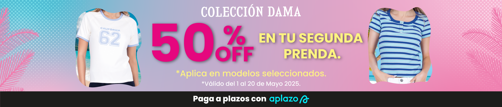 Vestidos y jumpers mujer línea banner