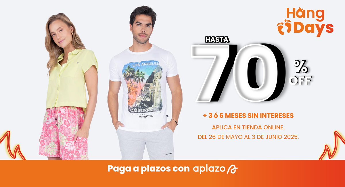 Hang Ten México | Compra ropa y accesorios playeros