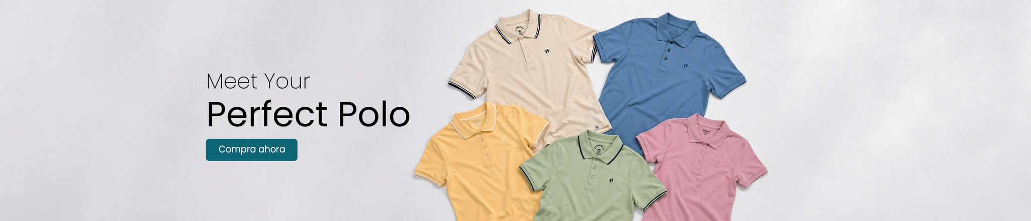 Polos hombre linea banner