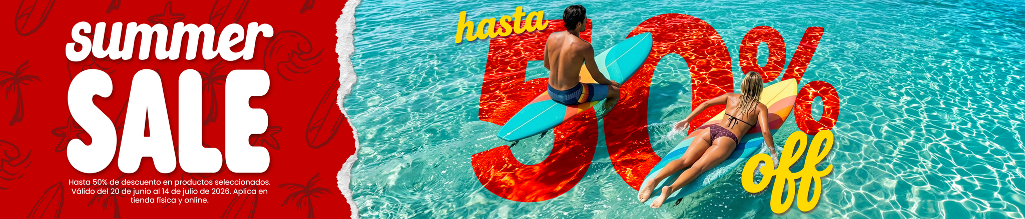 REBAJAS banner