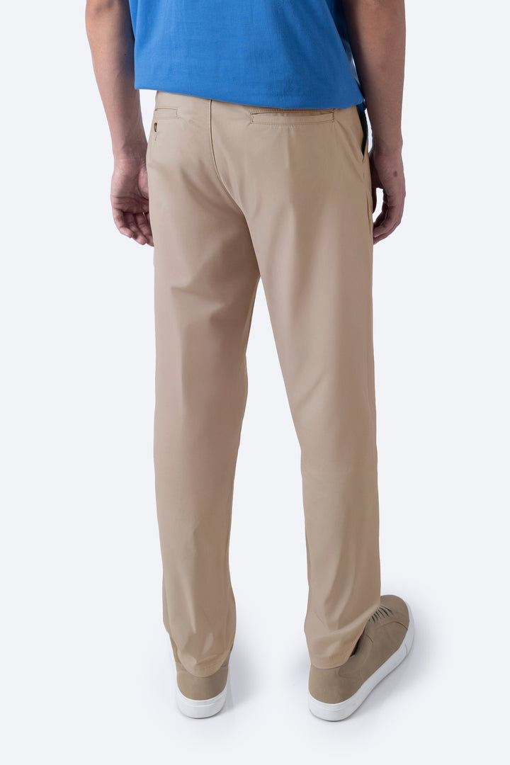 Pantalón casual café medio - Hang Ten