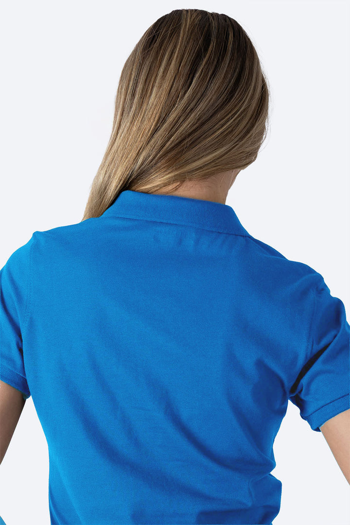 Polo chifón color azul medio new - Hang Ten