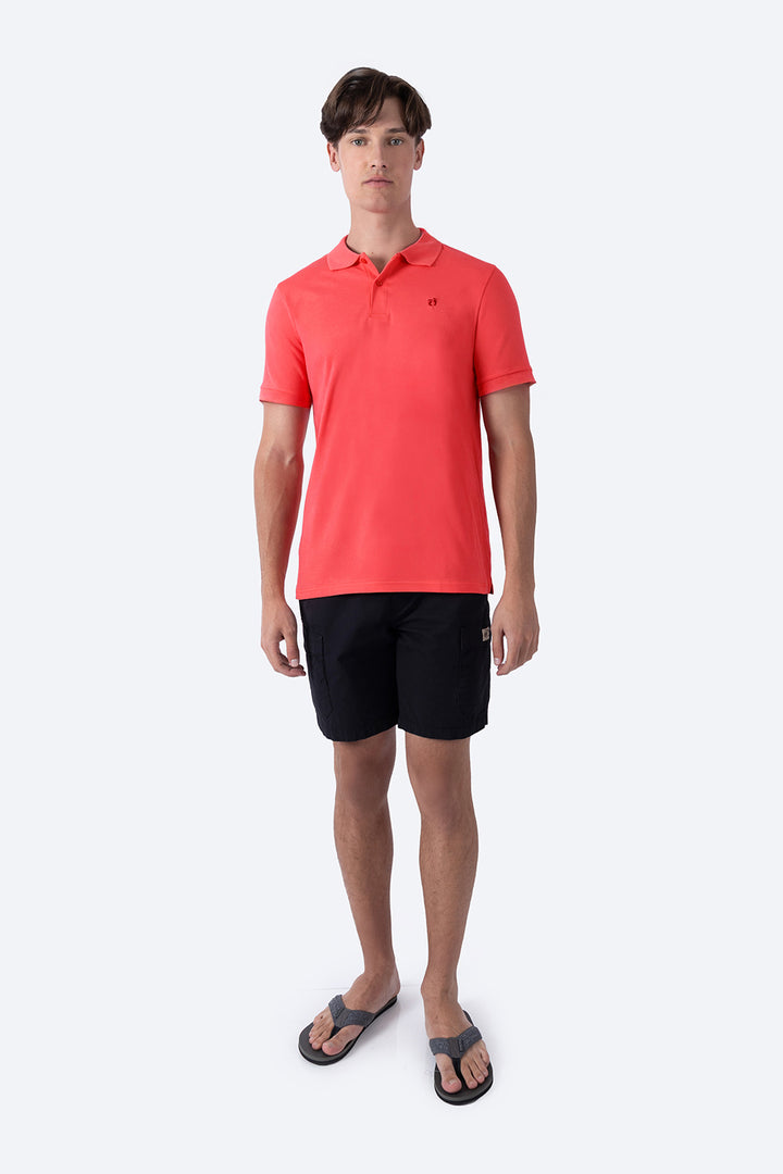 Polo chifón rojo - Hang Ten 