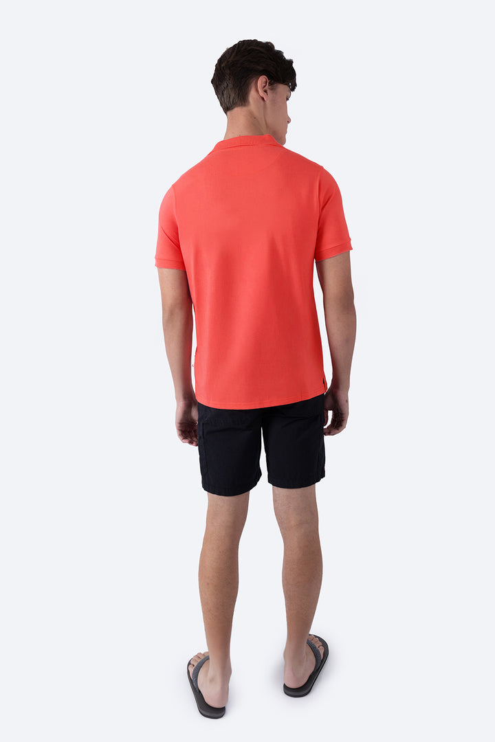 Polo chifón rojo - Hang Ten 