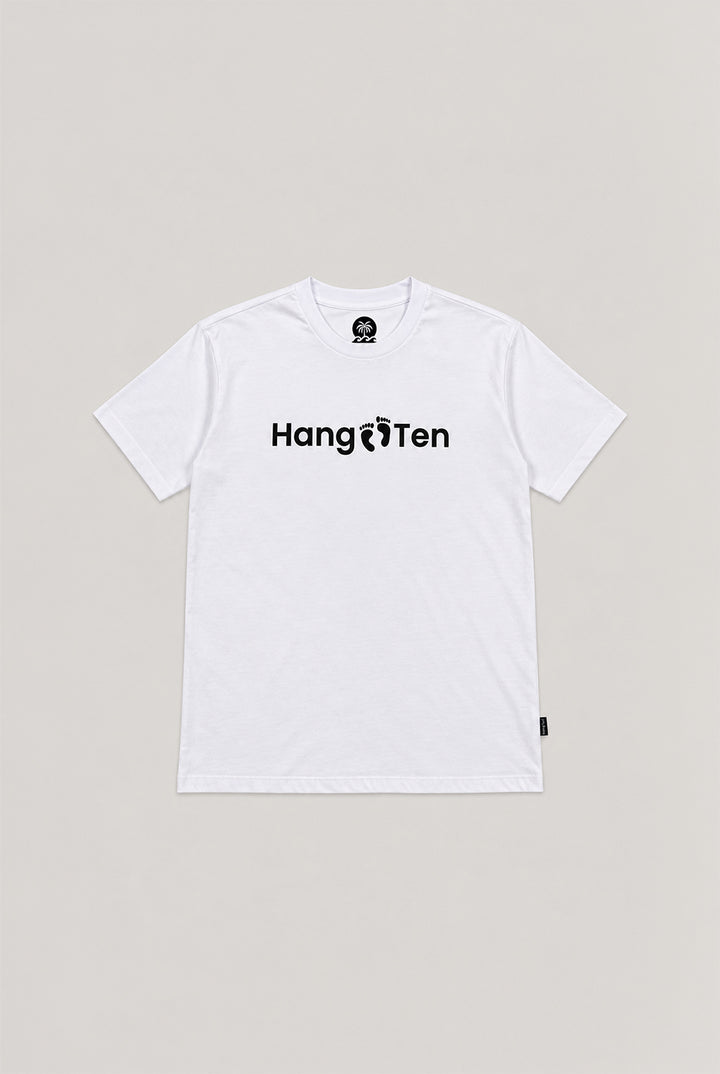 Playera blanca estampado HANG TEN- Hang Ten México