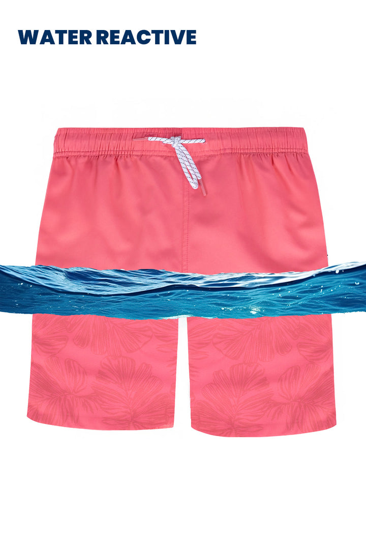 Short de playa rosa water reactive - Hang Ten