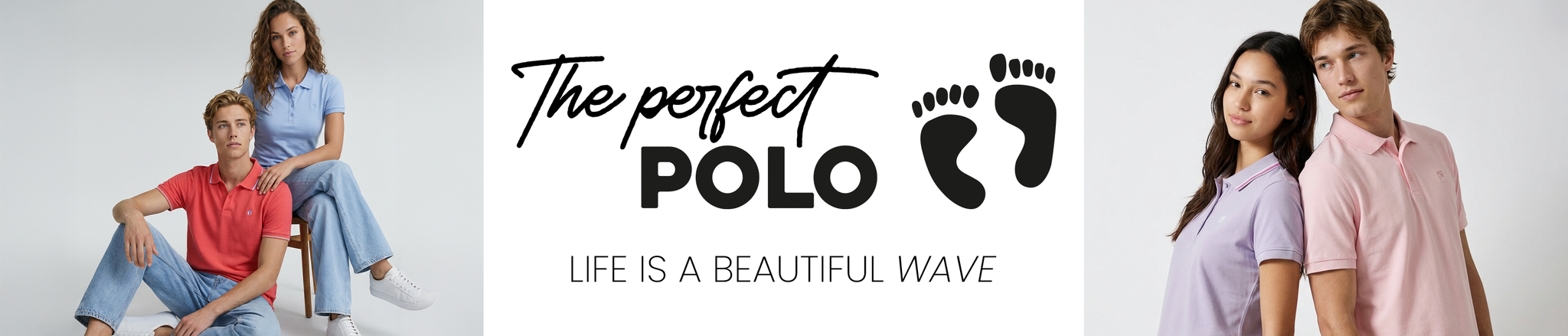 Polos hombre y mujer banner