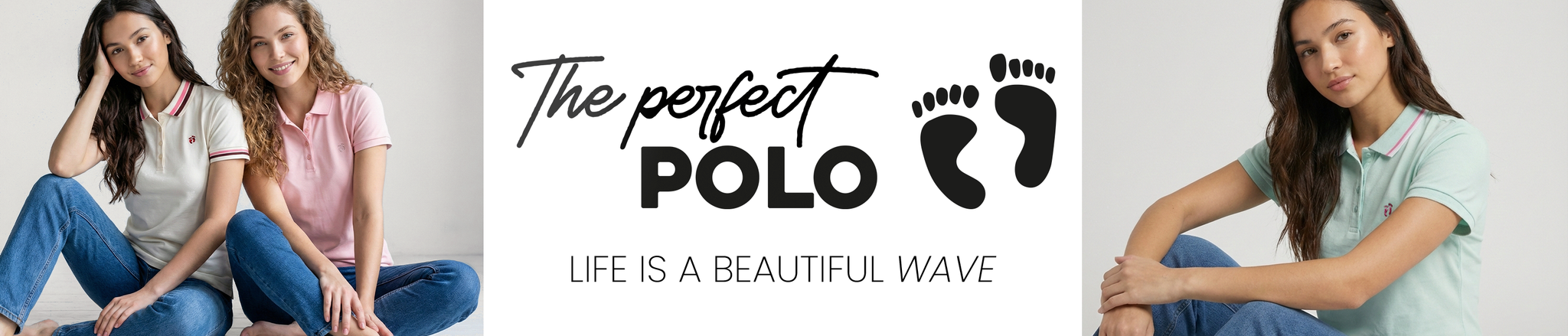 Polos mujer línea banner