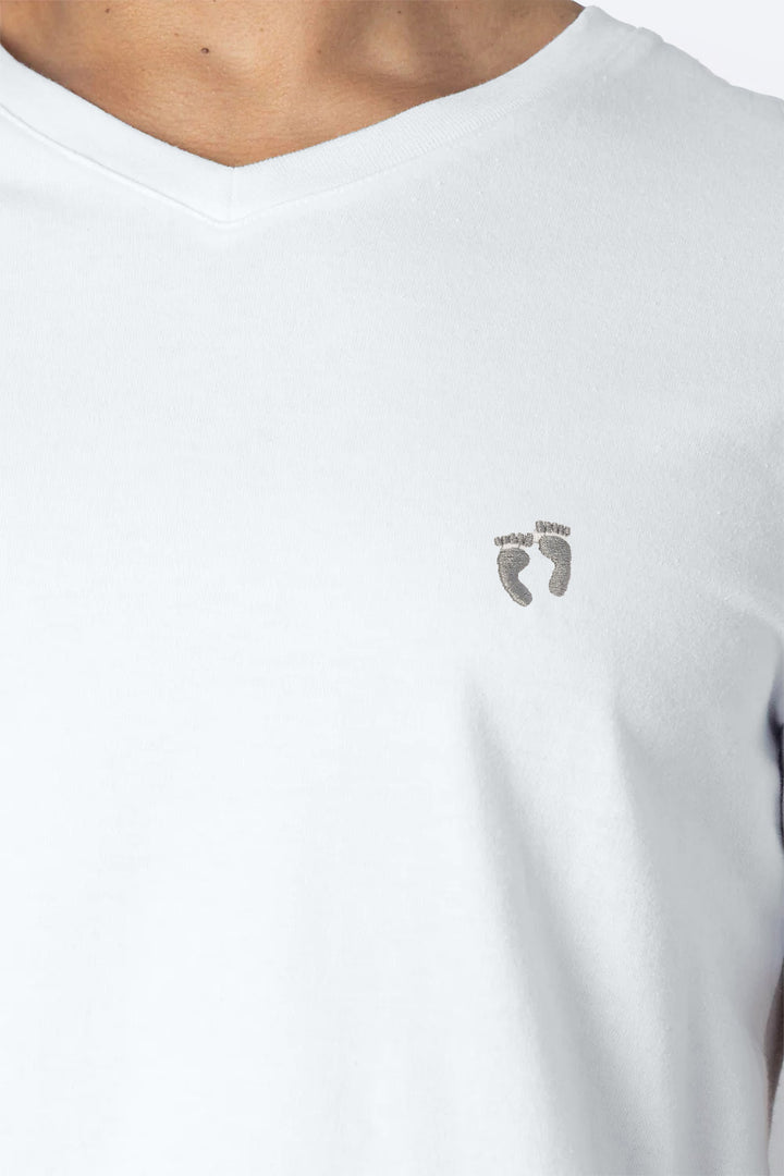 Básica cuello V blanca - Hang Ten México