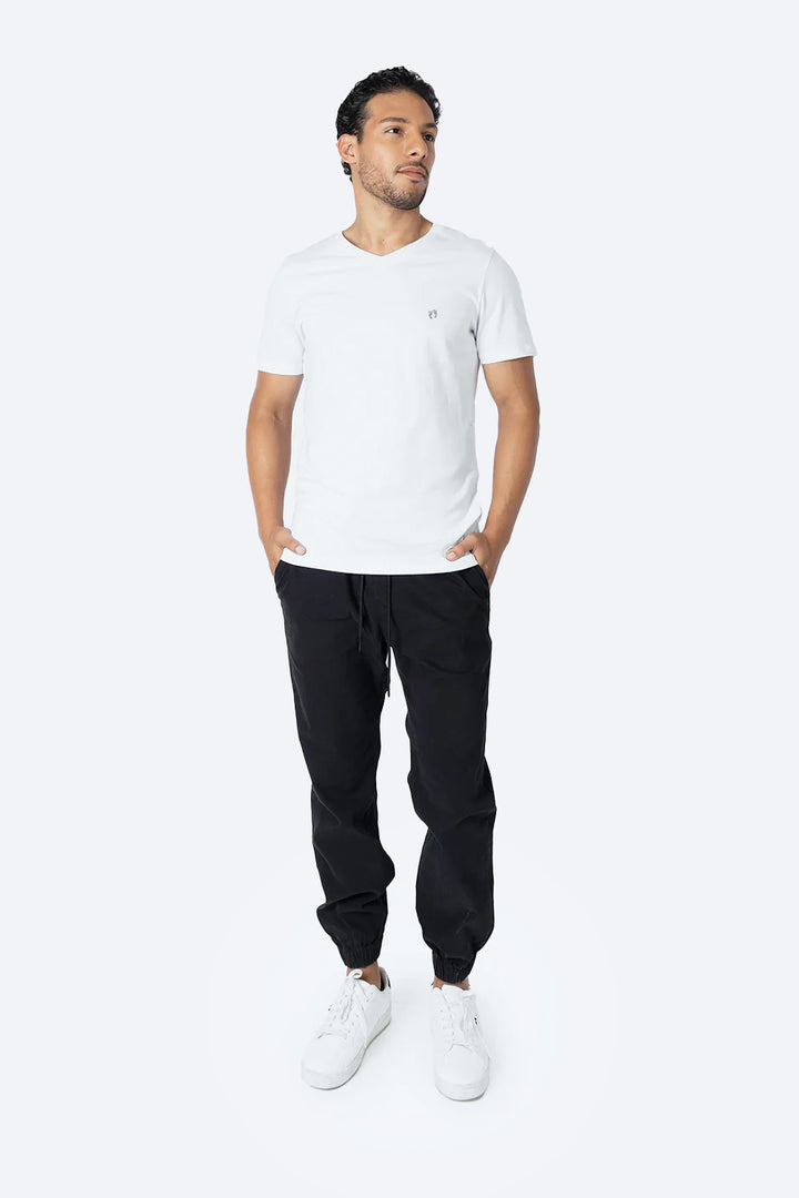 Básica cuello V blanca - Hang Ten México